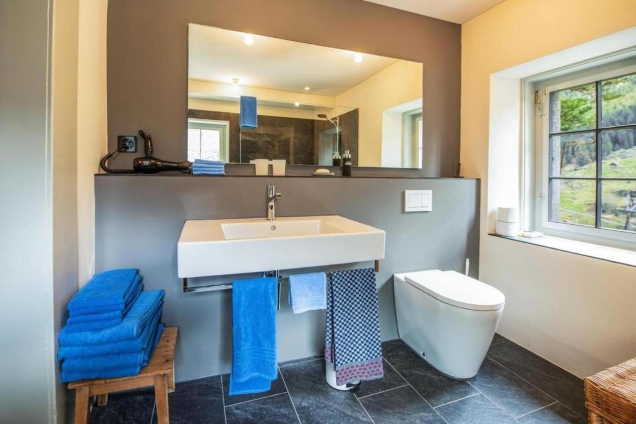 Bahnwaerterhaus Eggwald Villa Wassen Dış mekan fotoğraf
